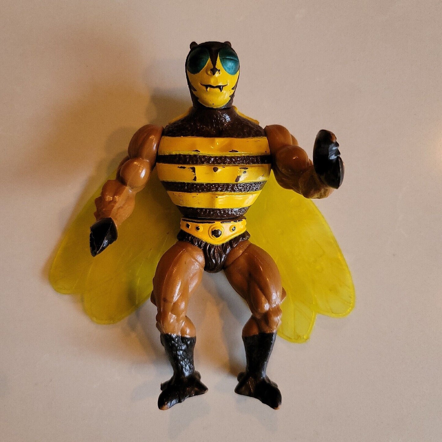 Vintage 1983 Buzz Off He-Man Masters Of The Universe Motu Action Figure 