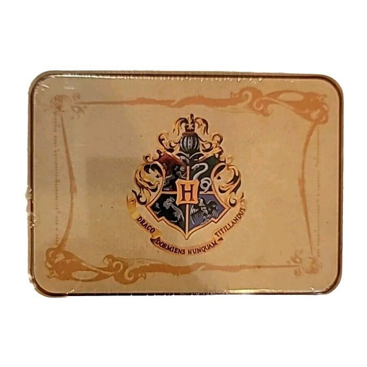 Sealed Harry Potter SE Playing Cards 2 Deck Set w/House Crest Keepsake Tin NEW