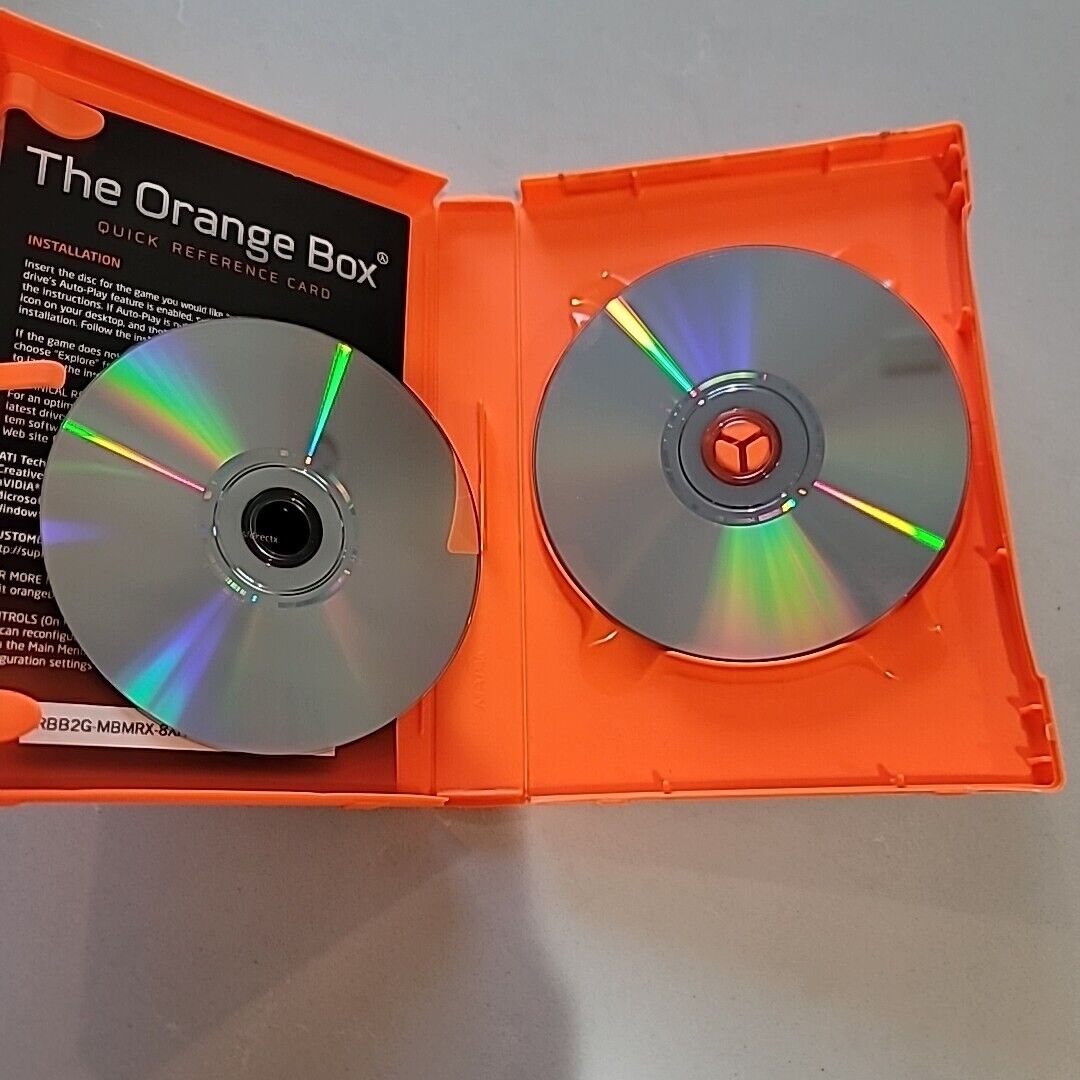 THE ORANGE BOX PC DVD WIN HALF LIFE 2 TEAM EPISODE TWO FORTRESS 2 PORTAL STEAM