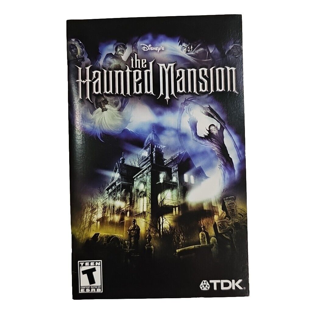 The Haunted Mansion PS2 PlayStation 2 + Movie Ticket - Complete CIB