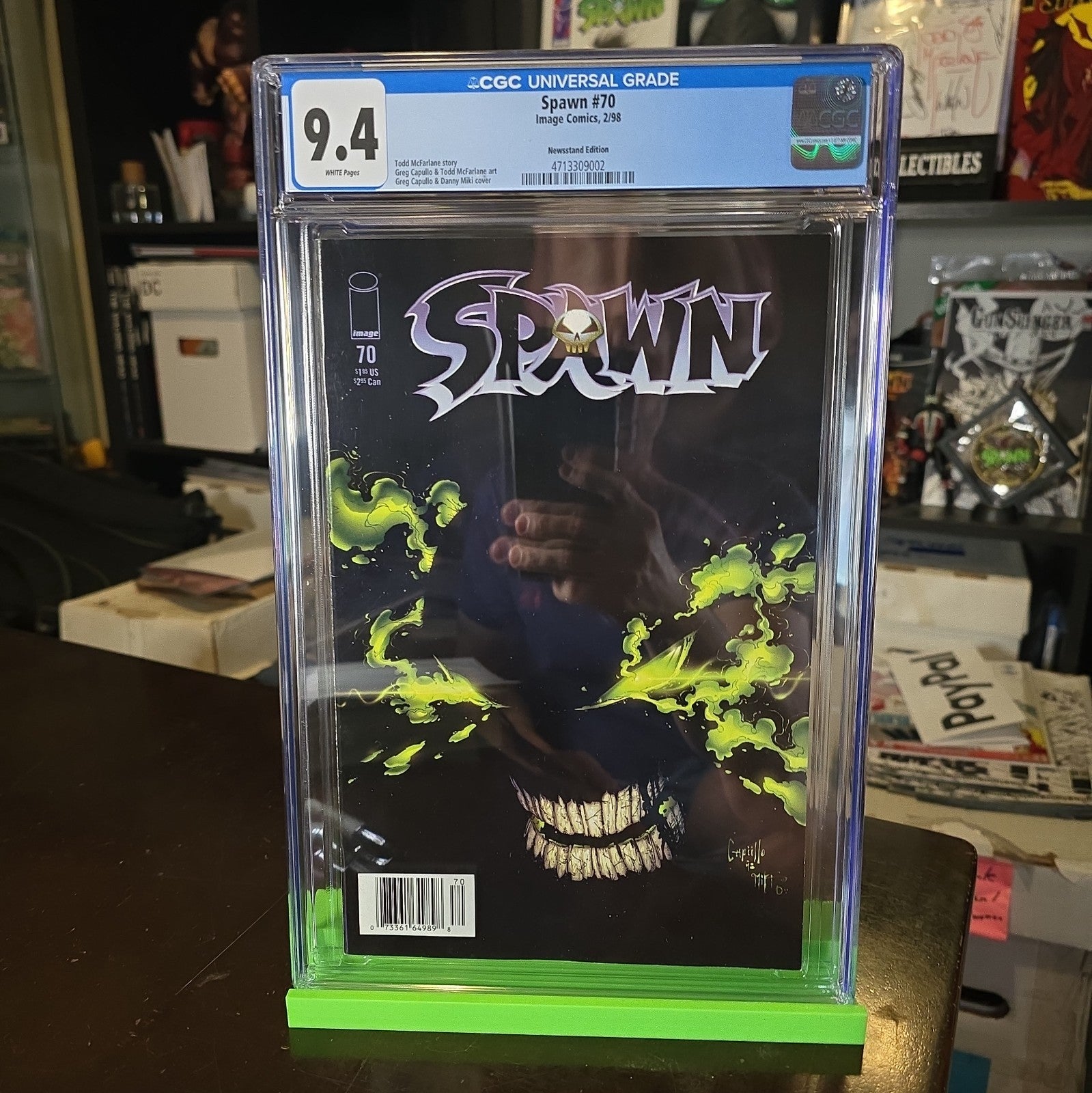 Spawn #70N CGC 9.4 1998 NEWSSTAND 