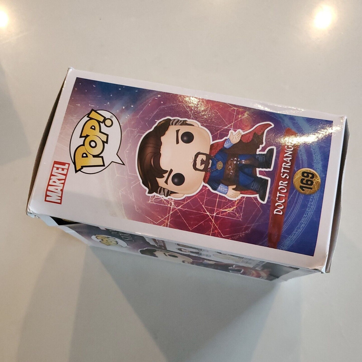 FUNKO POP! MARVEL: Dr. Strange - Dr. Strange [New Toy] Vinyl Figure Box Dents