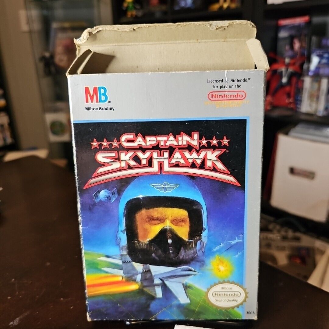 Captain Skyhawk NES Nintendo Complete No Manual Good Condition!