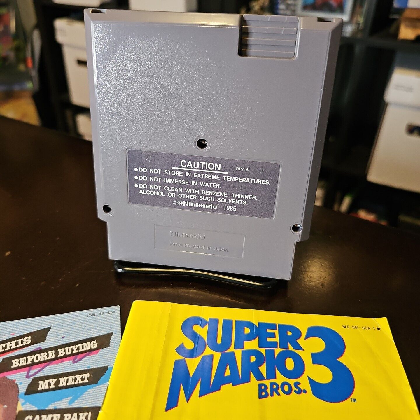 NES Super Mario Bros. 3 CIB W/ Original INSERTS VG Condition Nintendo, 1990