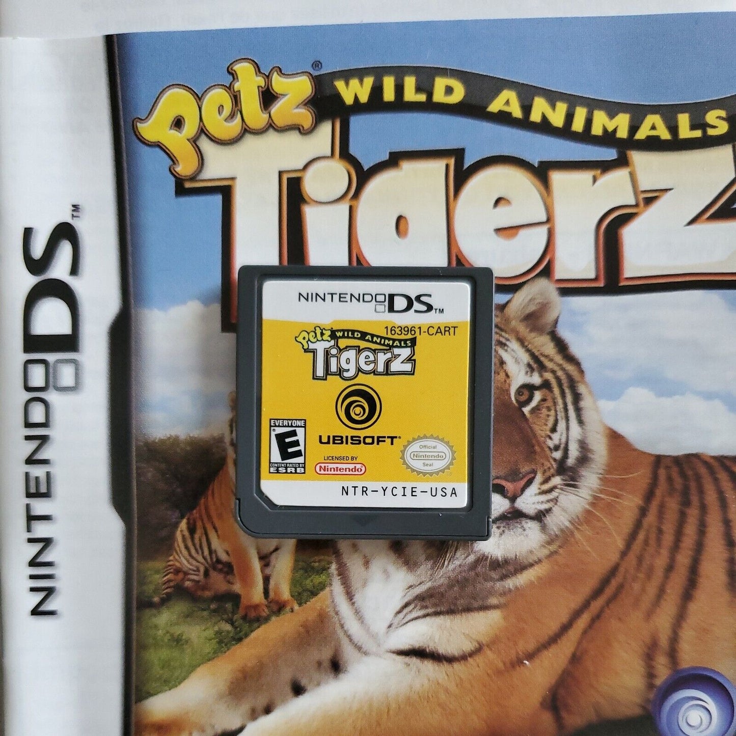 Petz Wild Animals Tigerz Nintendo DS Complete CIb