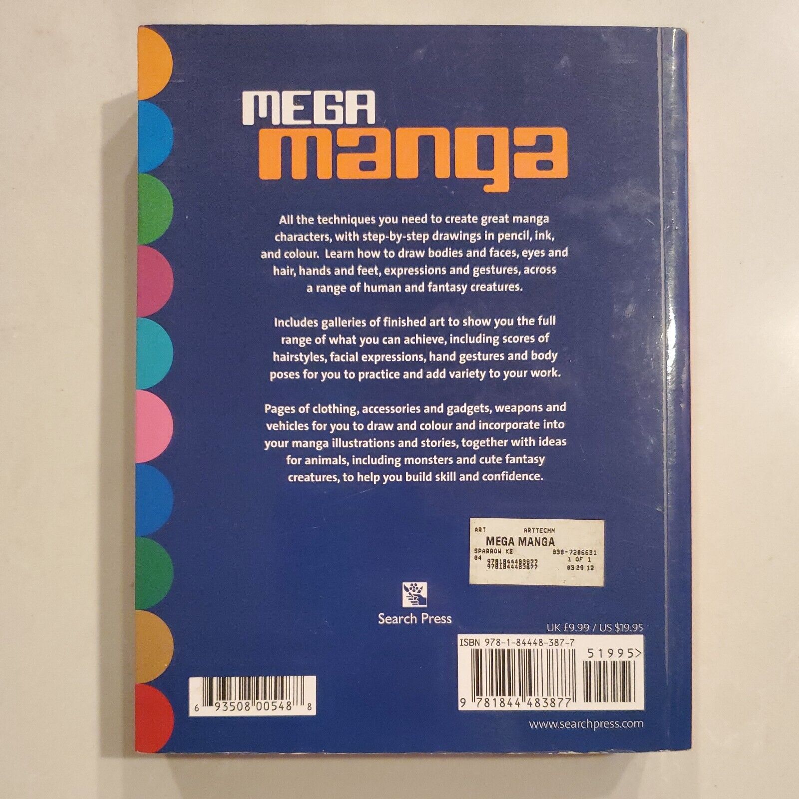 Mega Manga Drawing Book complete Reference SB10