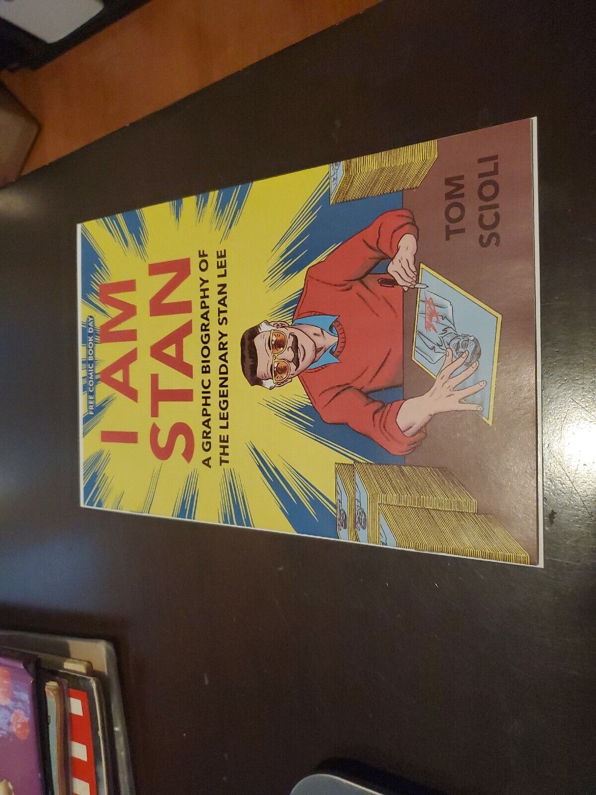 I Am Stan Lee Graphic Biography Tom Scioli Free Comic Book Day Unstamped FCBD NM