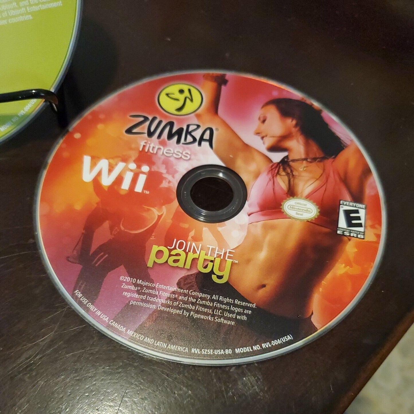 Nintendo Wii Zumba Fitness Join the Party, Just Dance and Fit in Six