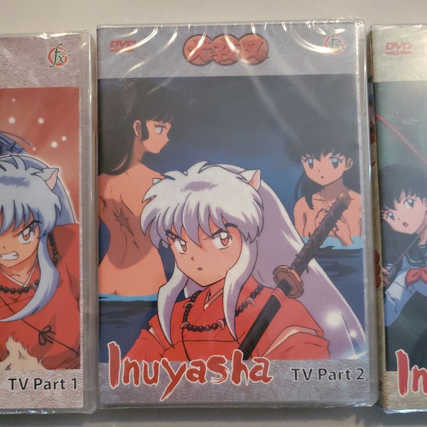 Inuyasha TV Part 1,2,3 Japanese with English Subtitles Brand New SB11