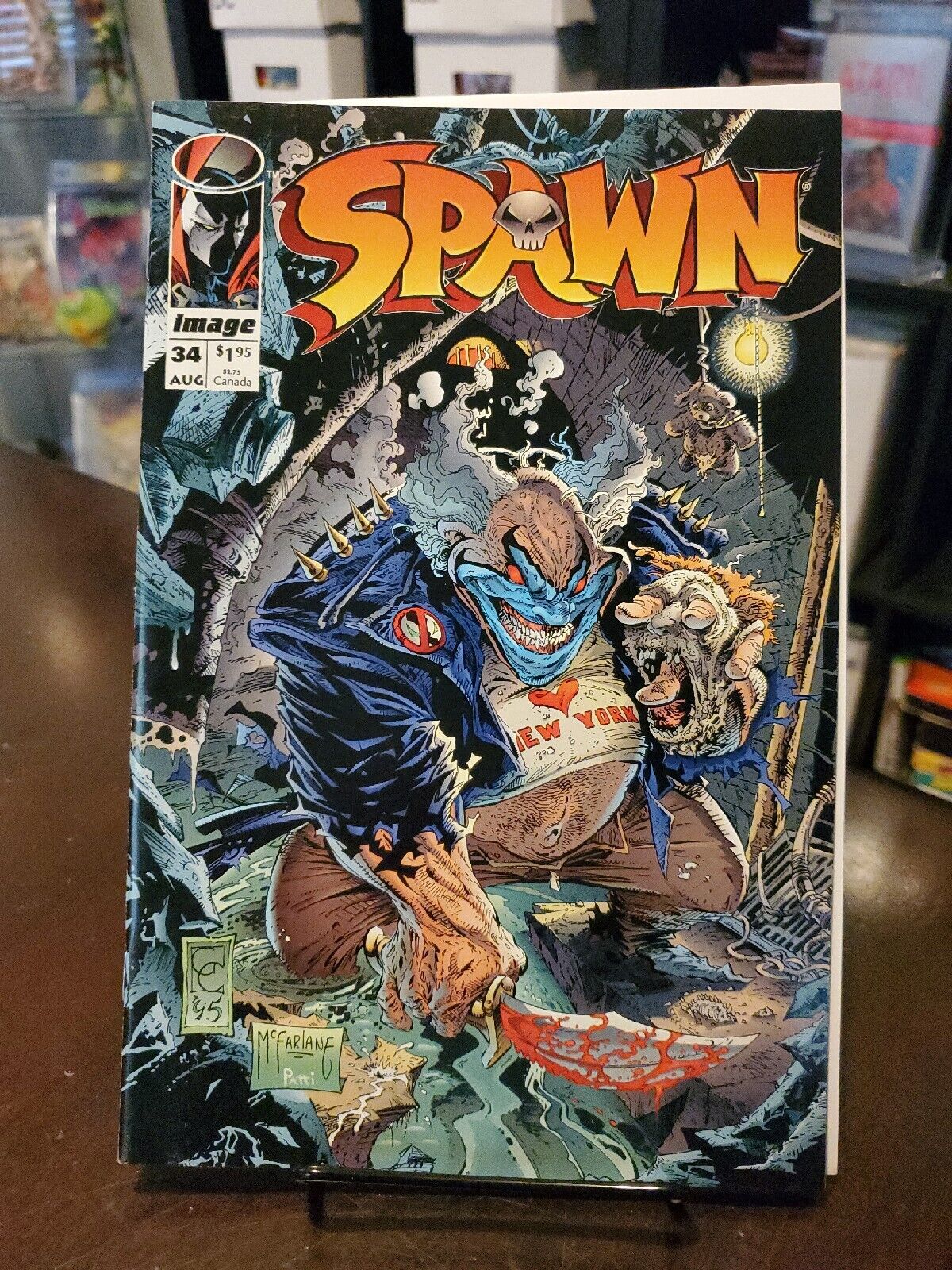 SPAWN # 34 NM IMAGE COMICS 1995