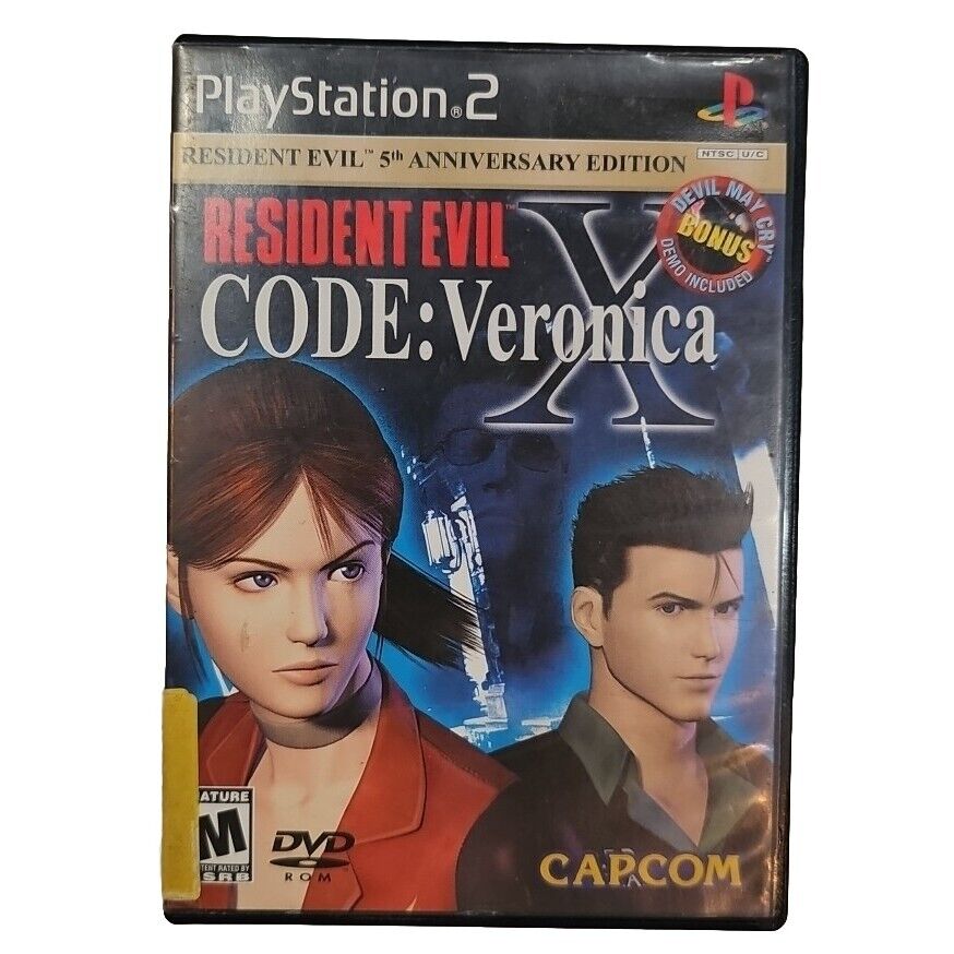 Resident Evil Code Veronica X Sony PlayStation 2 PS2 5th Anniversary Demo Disc