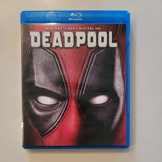 Deadpool Ryan Reynolds (Blu-ray + DVD + Digital, 2016) SB5