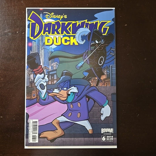 Disney's Darkwing Duck #6 Boom! Studios Cover A 2010 Comic Book