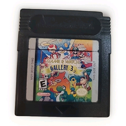 Game & Watch Gallery 3 (Nintendo Game Boy Color, 1999) tested