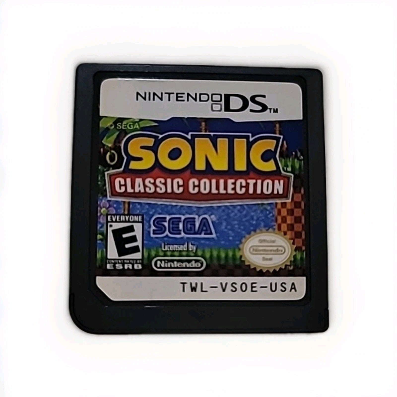 Sonic Classic Collection Nintendo DS Video Game Cartridge Tested