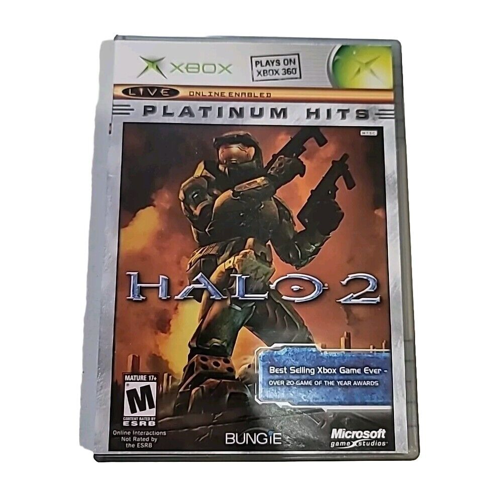 Halo 2 (Microsoft Xbox) CIB PLATINUM HITS