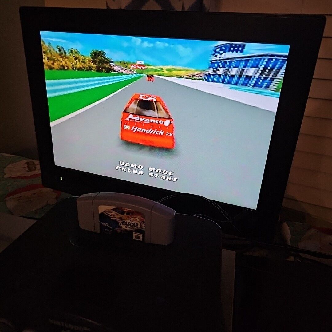 NASCAR 2000 (Nintendo 64, 1999) N64 Authentic Tested !!