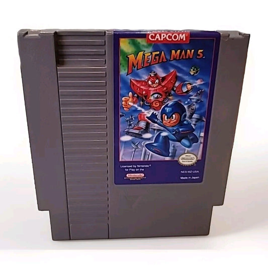 Mega Man Megaman 5 Nintendo NES 
