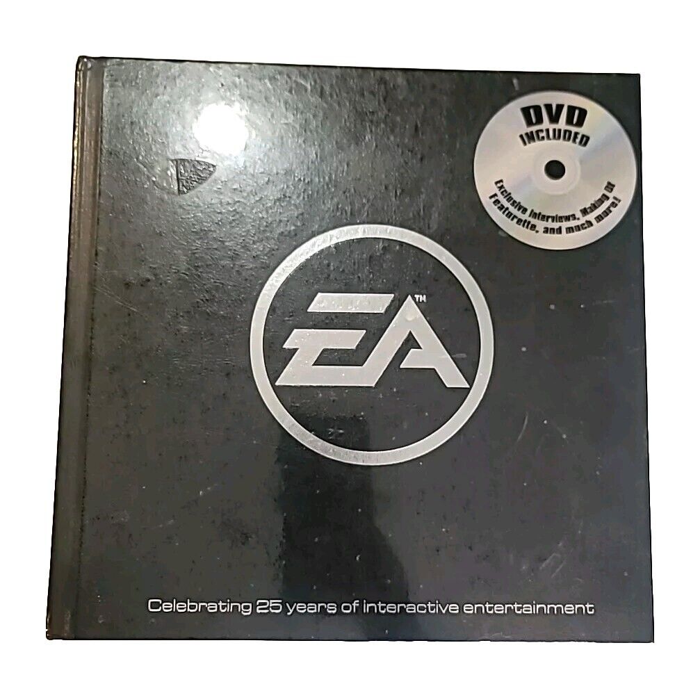 EA Celebrating 25 Years of Interactive Entertainment Hardcover Book Brand New 