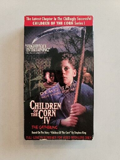 Children of the Corn IV: The Gathering (VHS, 1996)Demo tape!