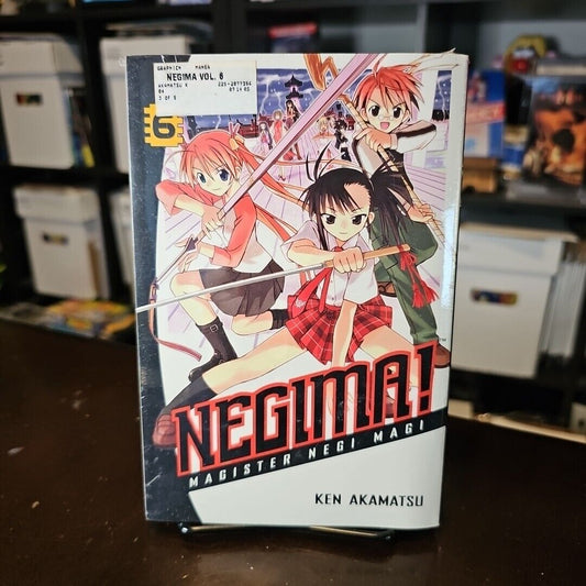 Negima!: Magister Negi Magi, Vol. 6 Ken Akamatsu 0345477863 paperback Brand New