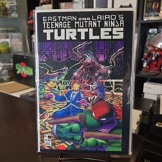 Teenage Mutant Ninja Turtles Vol 1 #9 Comic Book Mirage TMNT Eastman Laird FINE