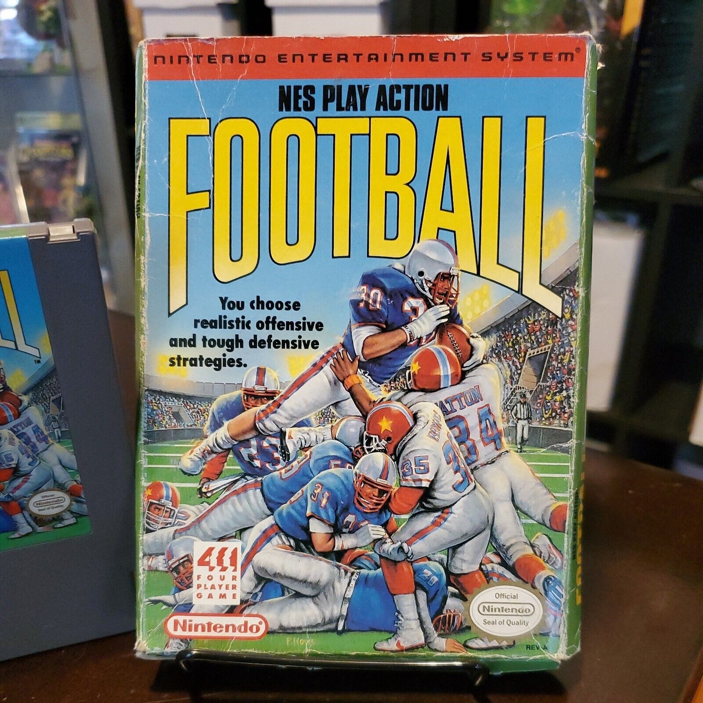 NES Play Action Football Nintendo NES With Original Box!