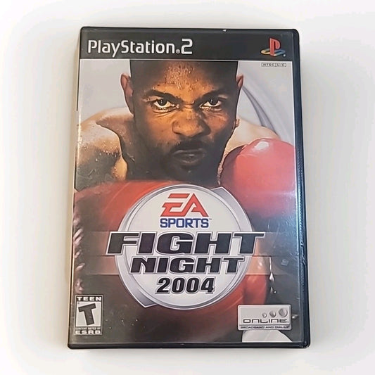 Fight Night 2004 (Sony PlayStation 2, 2004) Complete 