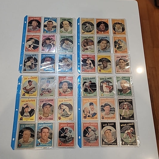 Lot of 1958 Topps Baseball,  36 Cards Inc. Stars & Rookies
