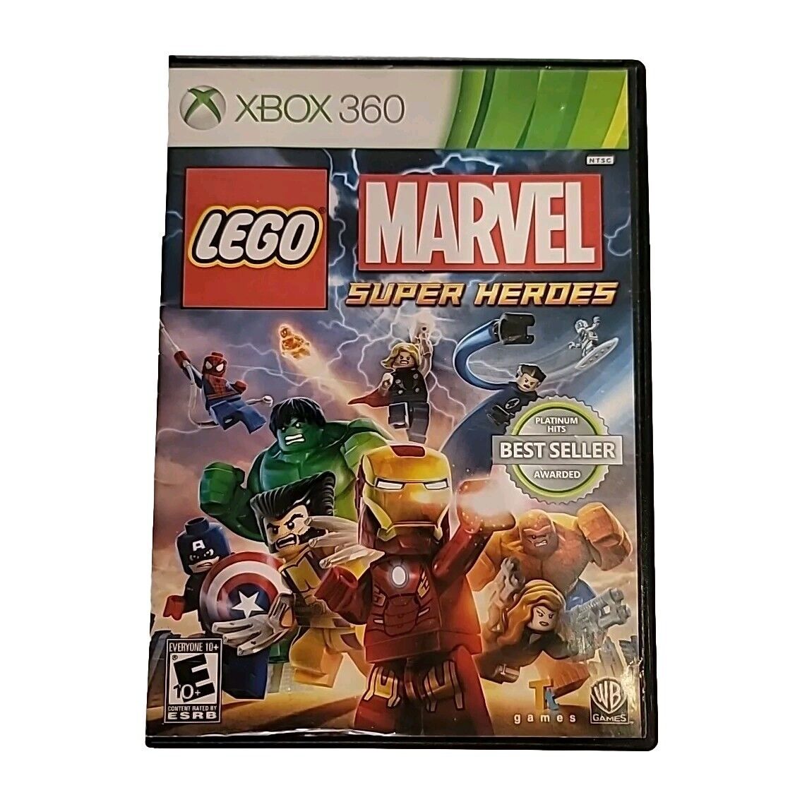 CIB (Tested) LEGO Marvel Super Heroes - Microsoft Xbox 360