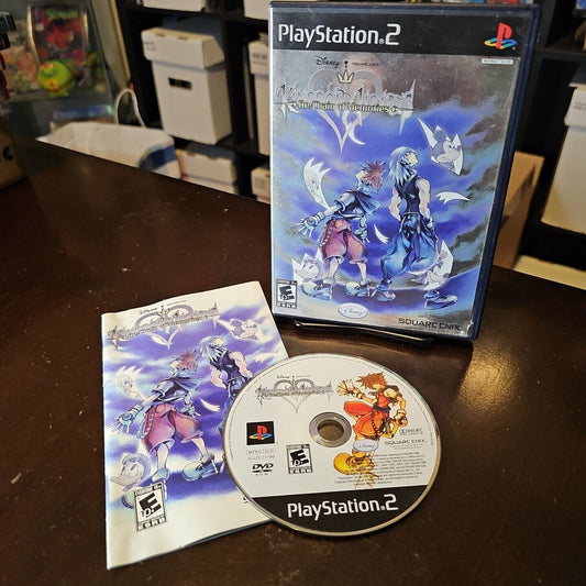 Kingdom Hearts Re: Chain of Memories (PlayStation 2, 2008) Complete Tested 