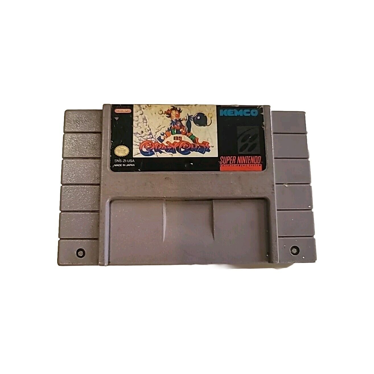 Kid Klown in Crazy Chase Nintendo SNES - Cart Only (Tested)