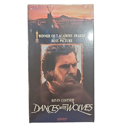 Dances with Wolves (VHS, 1993) Kevin Costner [BRAND NEW SEALED]