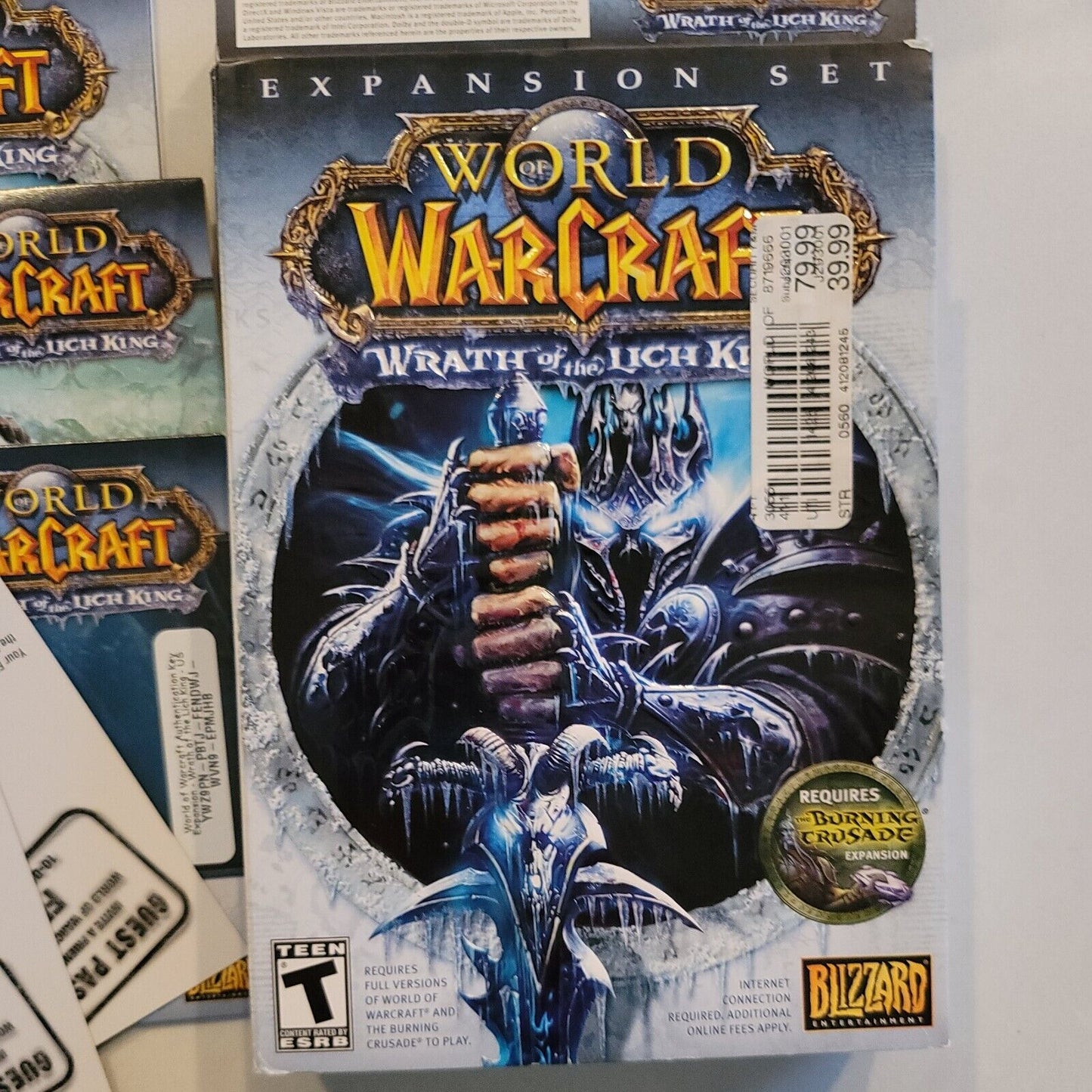 World of Warcraft: Wrath of the Lich King PC Computer Game FUN For Sale BB3