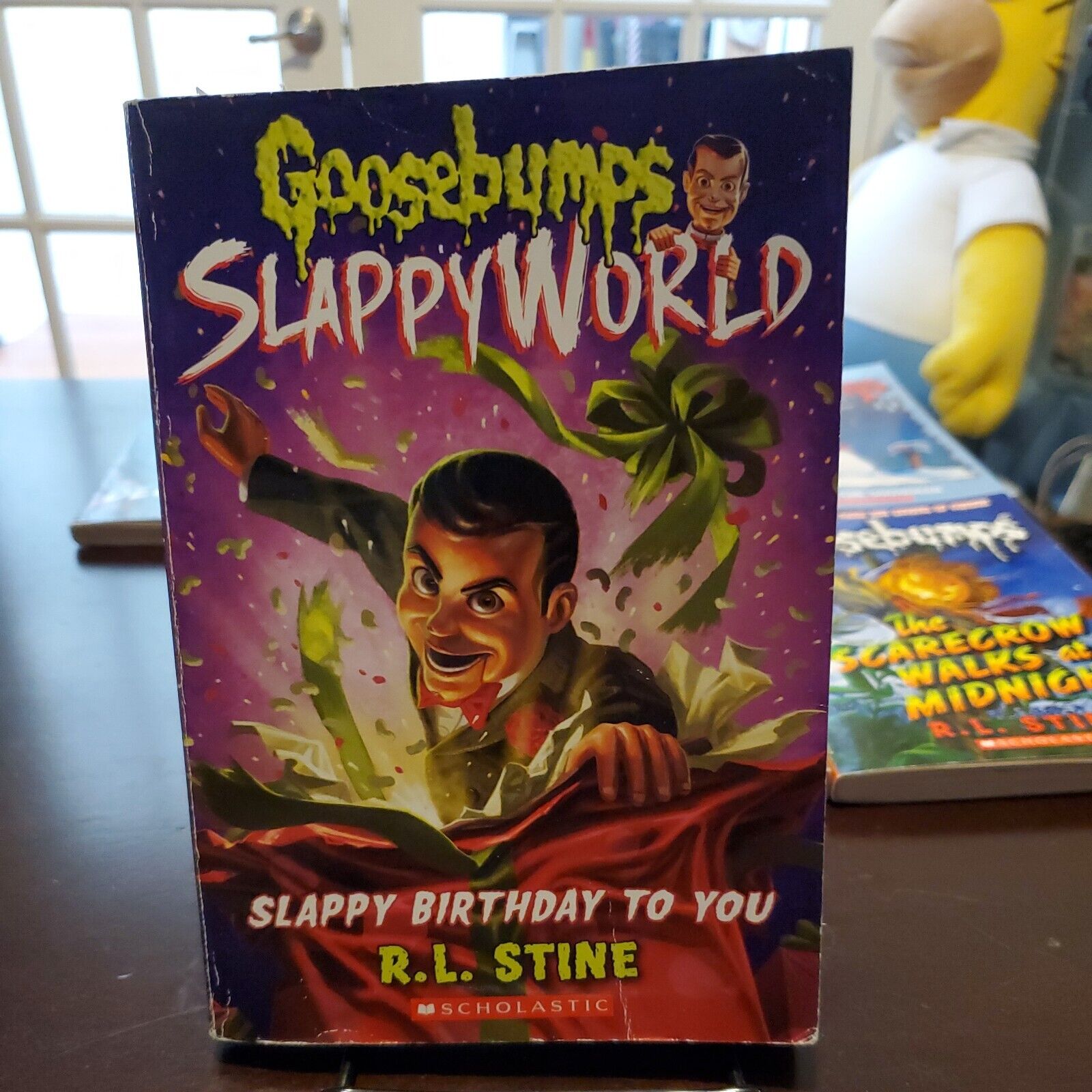 Lot of 7 Goosebumps Books Scholastic! Scarecrow, Snowman, Monastery Blood ++ 