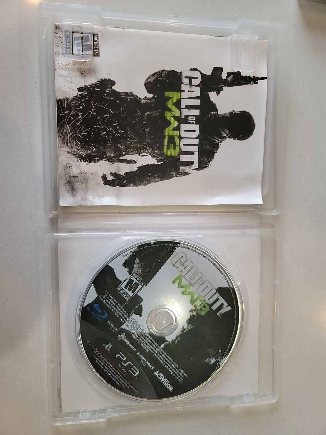 Call of Duty: Modern Warfare 3 (Sony PlayStation 3, 2011) CIB