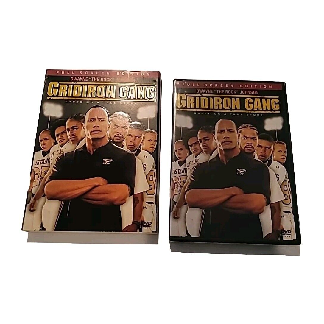 Gridiron Gang DVD with Slip Cover Brand New