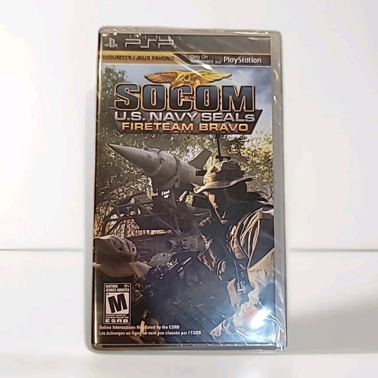 Socom US Navy Seals Fireteam Bravo (Sony PSP) Brand New Sealed  
