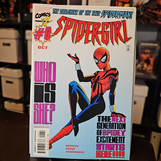 Spider-Girl #0 October Marvel Comics 1998 - Spidergirl Comic Book VG/F Condition