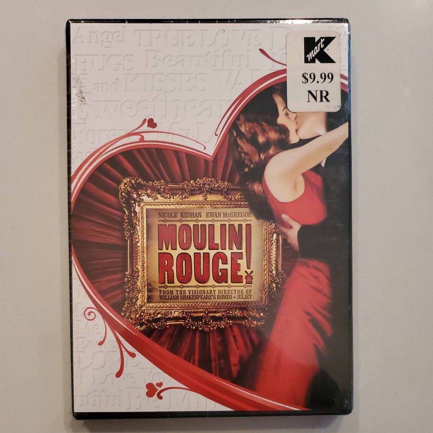 Moulin Rouge Widescreen DVD 2002 BRAND NEW Nicole Kidman RARE Cover Variant SB11