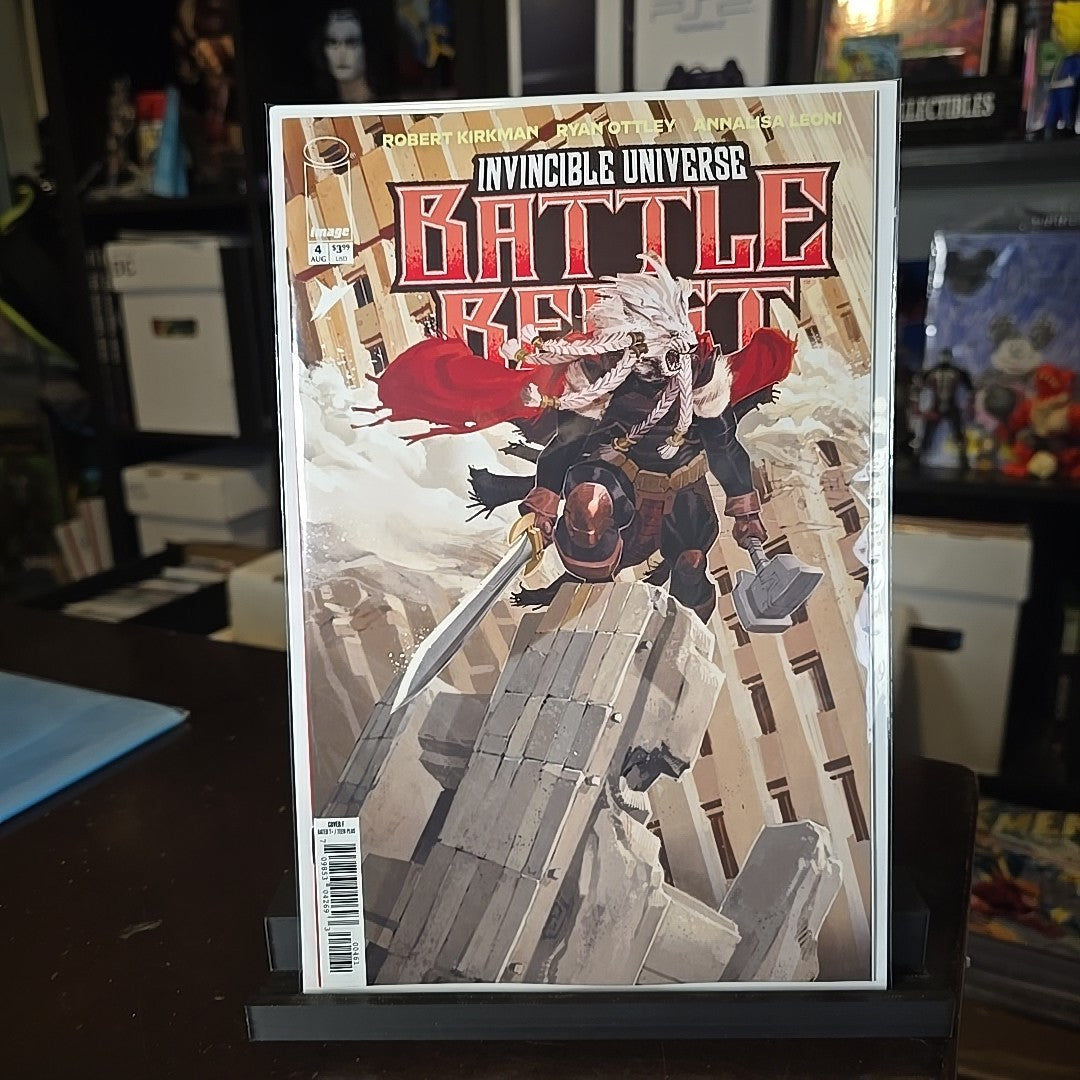 (2025) Robert Kirkman INVINCIBLE UNIVERSE BATTLE BEAST #4 1:100 Variant Cover