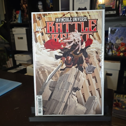 (2025) Robert Kirkman INVINCIBLE UNIVERSE BATTLE BEAST #4 1:100 Variant Cover