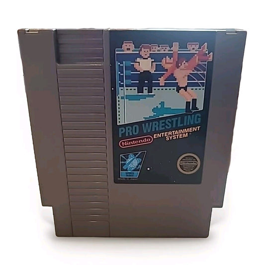 Pro Wrestling (Nintendo, NES 1987) Cleaned And Tested 
