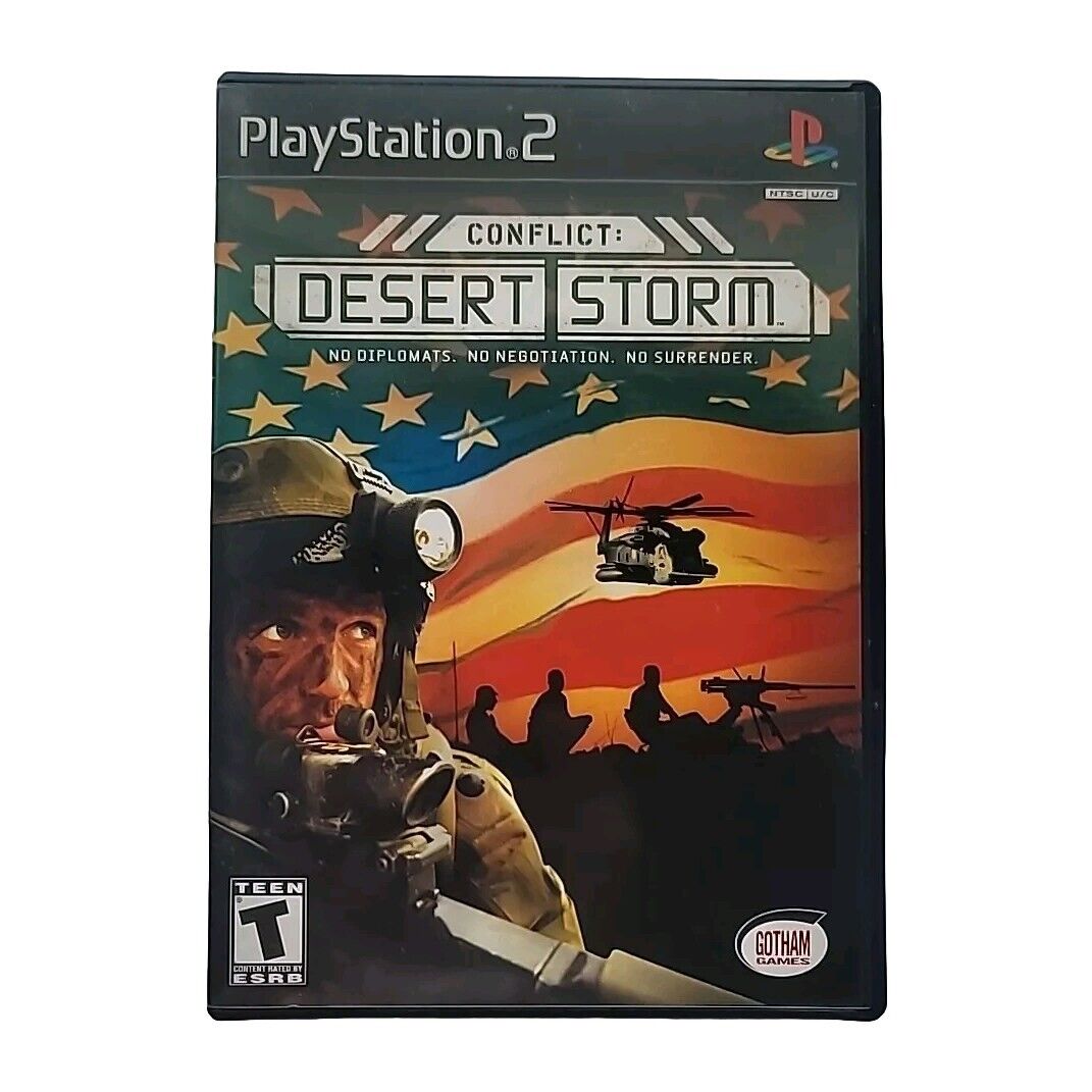 Conflict: Desert Storm (Sony PlayStation PS2) Complete CIB