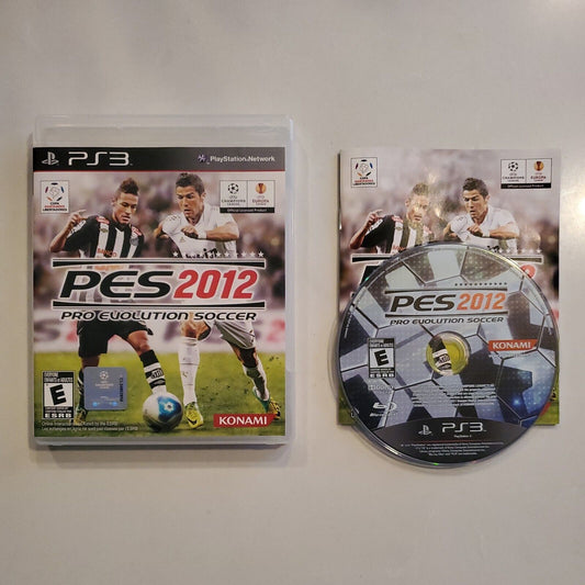 Pro Evolution Soccer 2012 (Sony PlayStation 3, 2011) CIB Complete SB10