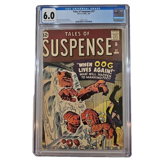 Tales of Suspense #27 - CGC 6.0 - Cream Off Wht Pgs - Kirby, Ditko & Ayers Art