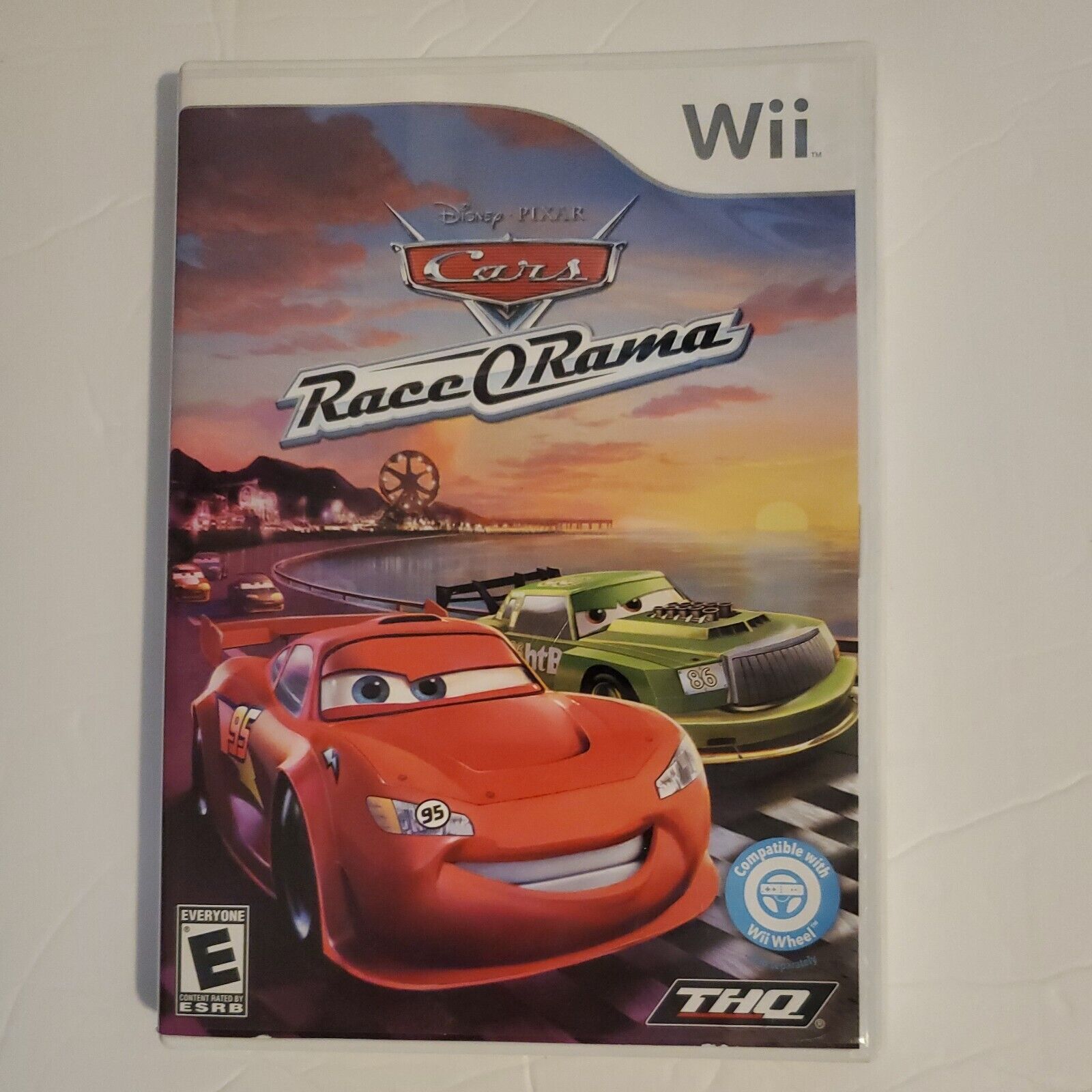 Cars Race-O-Rama (Nintendo Wii, 2009) Complete CIB with Manual