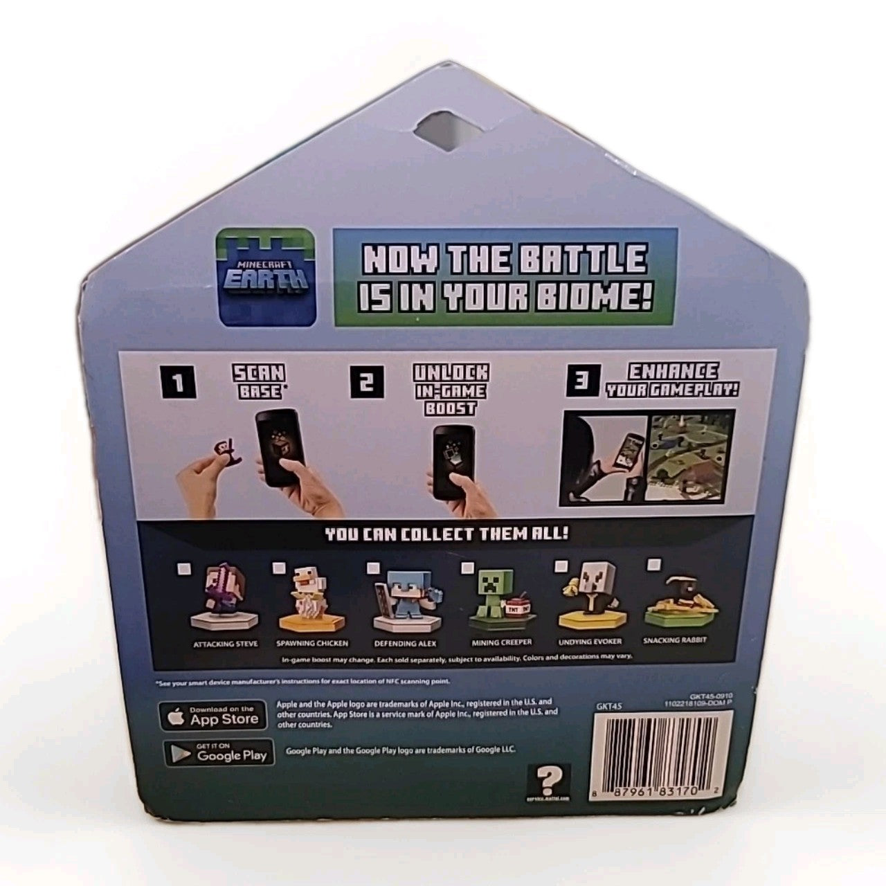 Minecraft Earth Carry-Along Potion Case & Mini Boost Potion Brewing Witch 