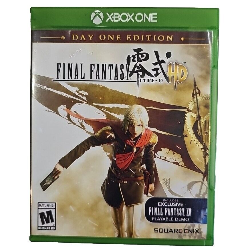 Final Fantasy Type 0 HD Day One Edition Xbox Complete Sealed Retail Case Manual