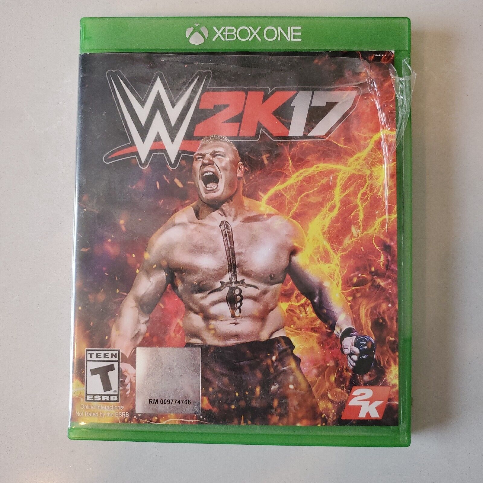 WWE 2K17 (Microsoft Xbox One, 2016) CIB COMPLETE TESTED